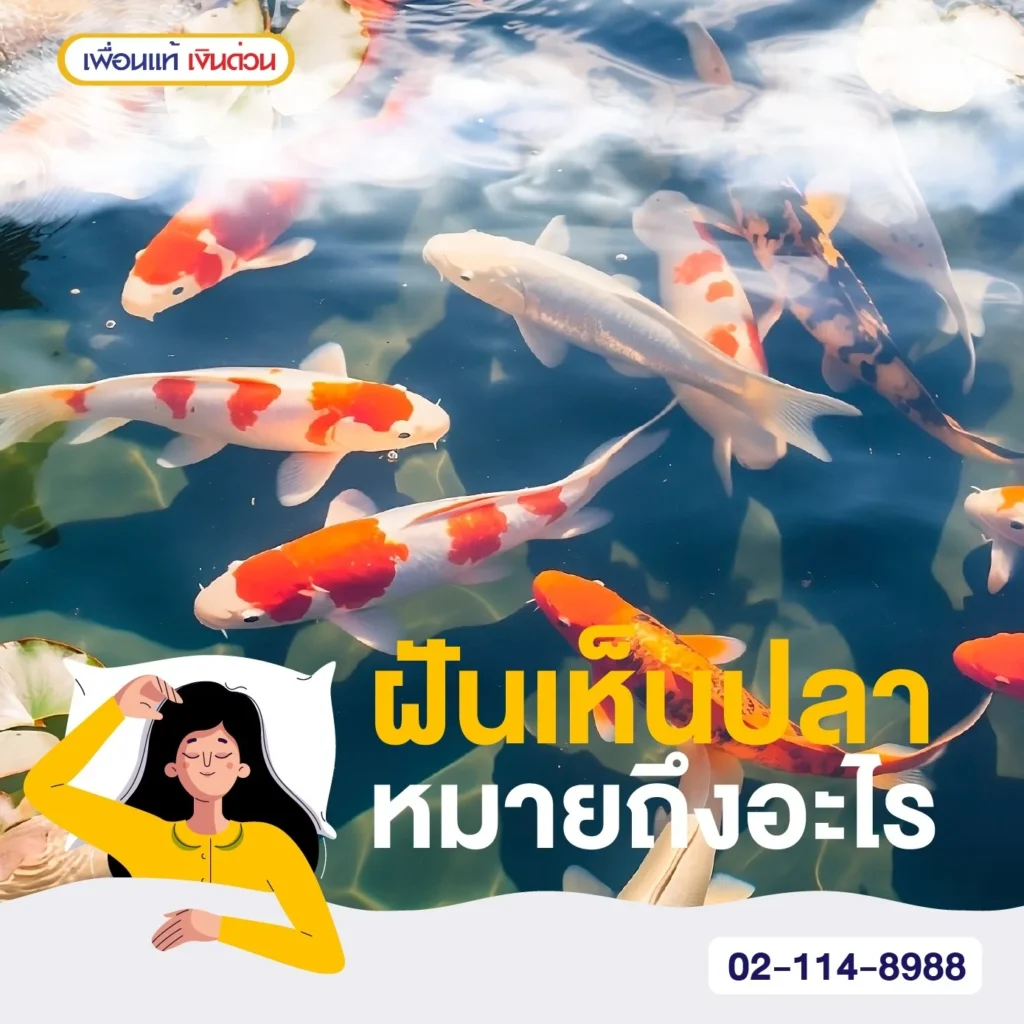 ฝันเห็นปลา